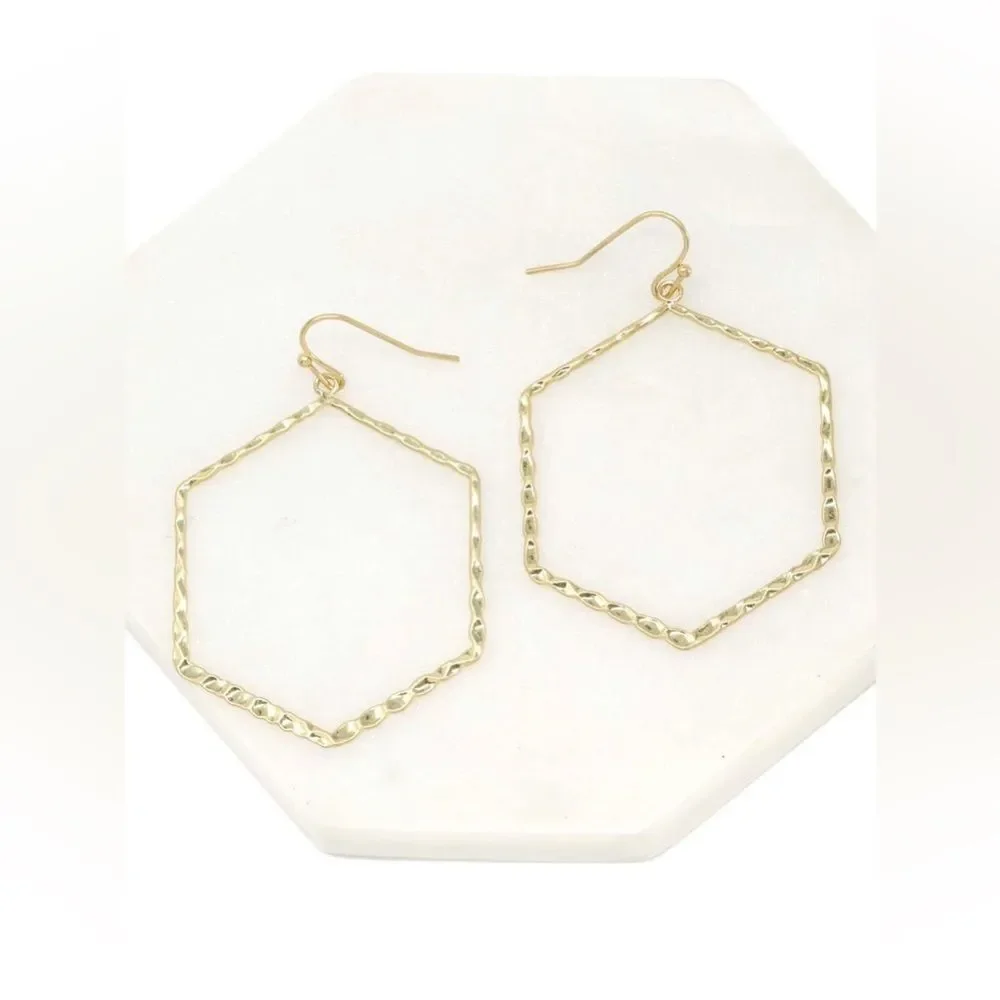 Geo dangle earrings M929